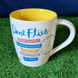 Hallmark Coffee Mug “Time Flies When You’re …” Vintage-Inspired Gift 12 oz